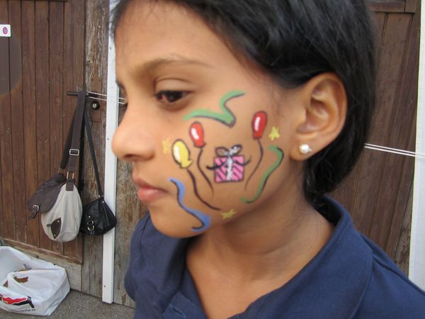 Dorfgassmärt 2012 Kinderschminken