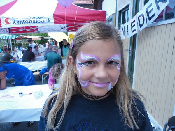 Dorfgassmärt 2013 Kinderschminken